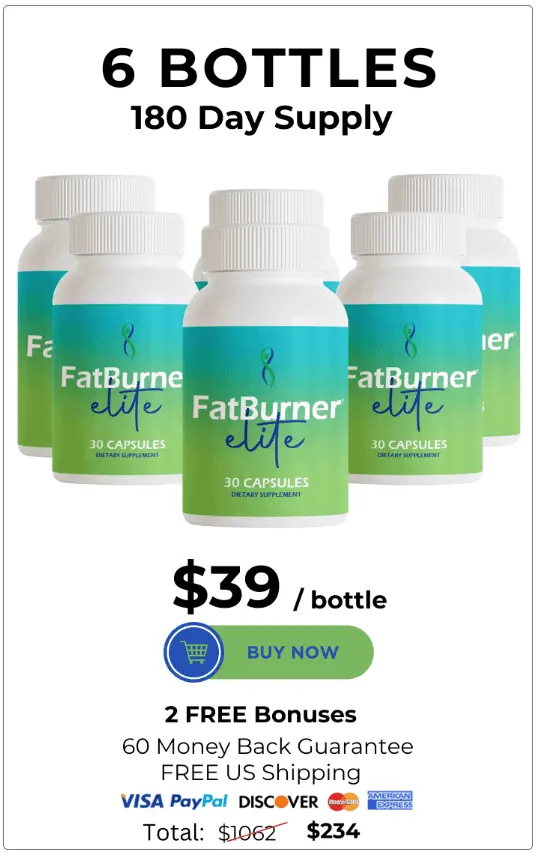 FatBurner Elite 6 bottle order